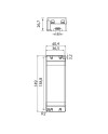 DRIVER TENSION CONSTANTE IP20 24VDC  30W (SS30-24VL)